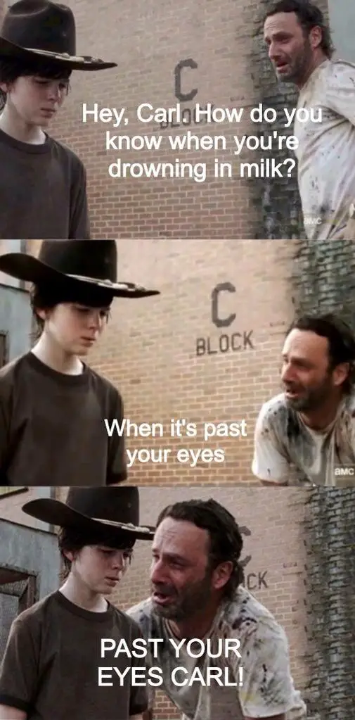 Walking dead dad jokes